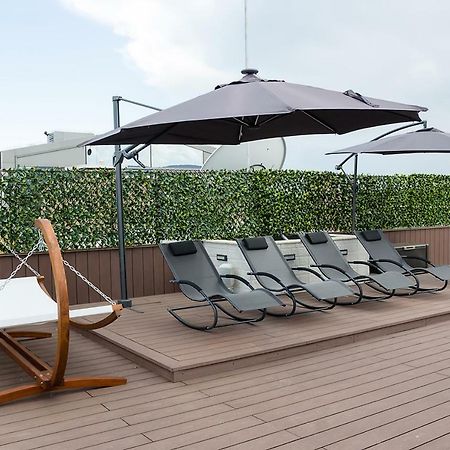 Ferienwohnung Under The Stars - Lux Penthouse With Pool And Terrace By Flat Mаnager Saints Constantine and Helena Exterior foto