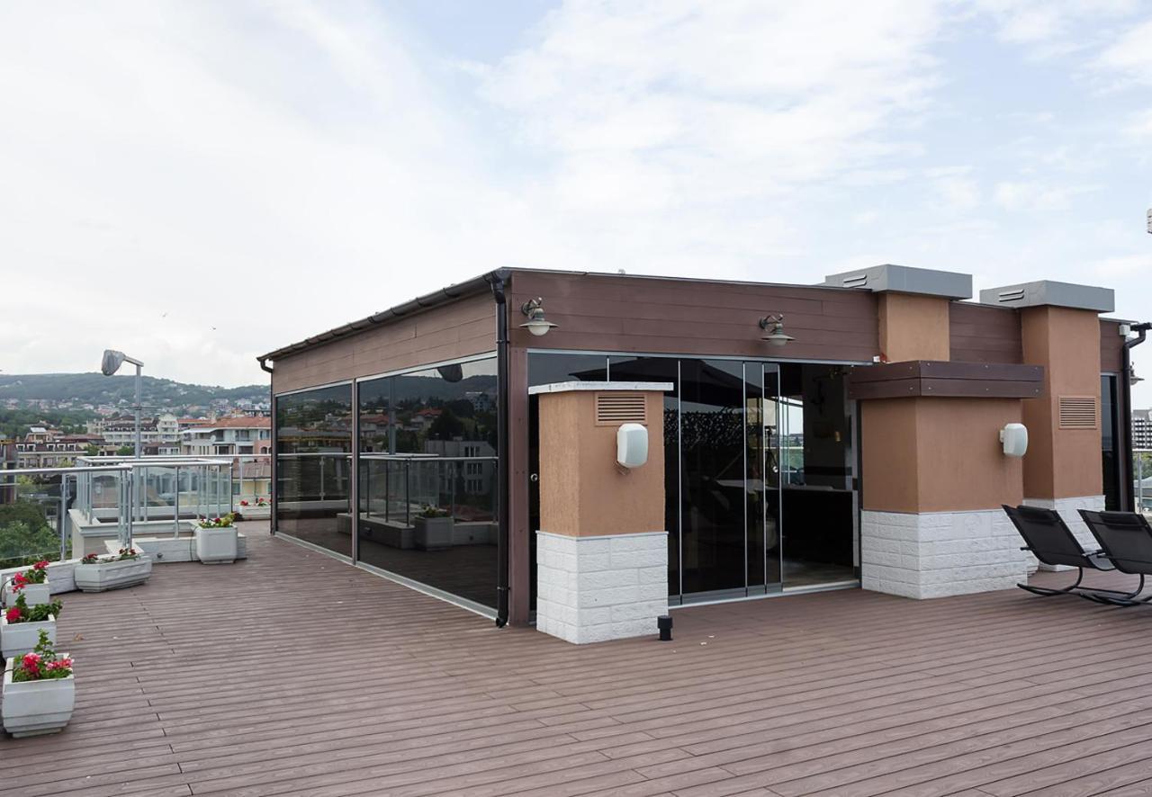 Ferienwohnung Under The Stars - Lux Penthouse With Pool And Terrace By Flat Mаnager Saints Constantine and Helena Exterior foto